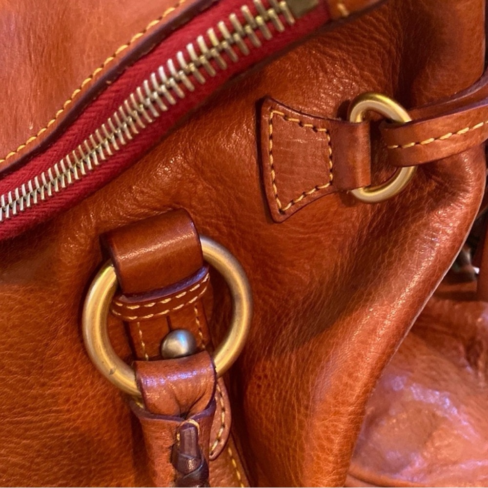 Dooney & Bourke Tan Florentine Satchel - Picture 11 of 13